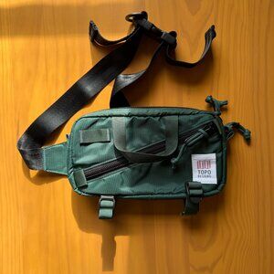 Topo Design Mini Quick Pack Forest 1L Green Bag Sling Cross Body